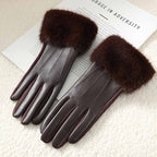 Women’s PU Leather Gloves