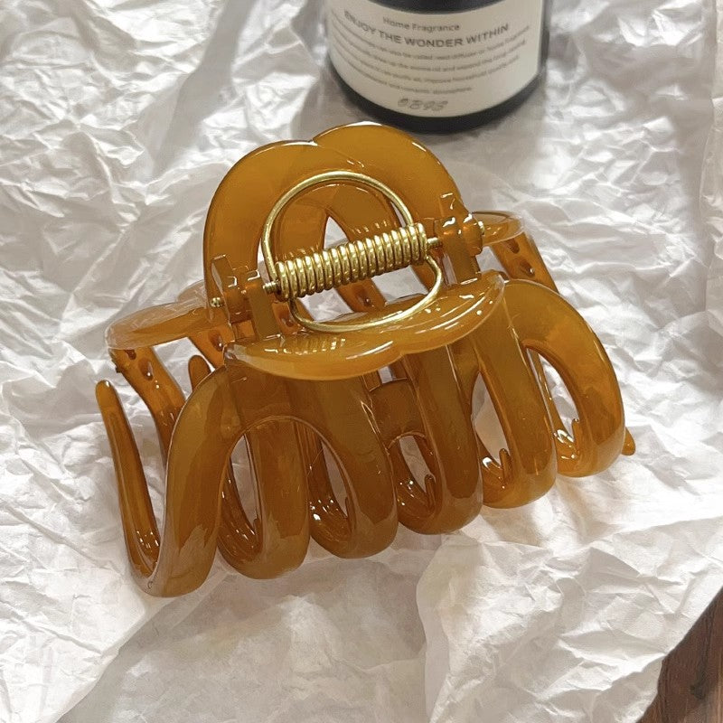 Pumpkin Hair Claw