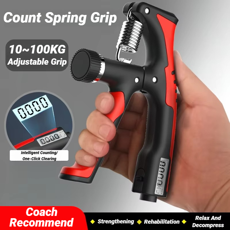Hand Grip Strength Trainer (10–100KG)