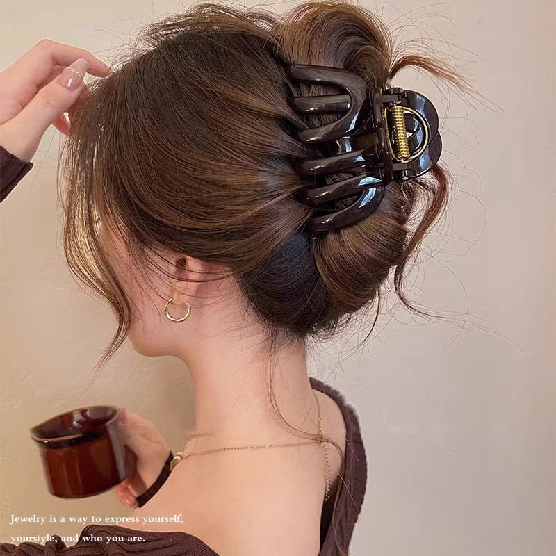 Pumpkin Hair Claw
