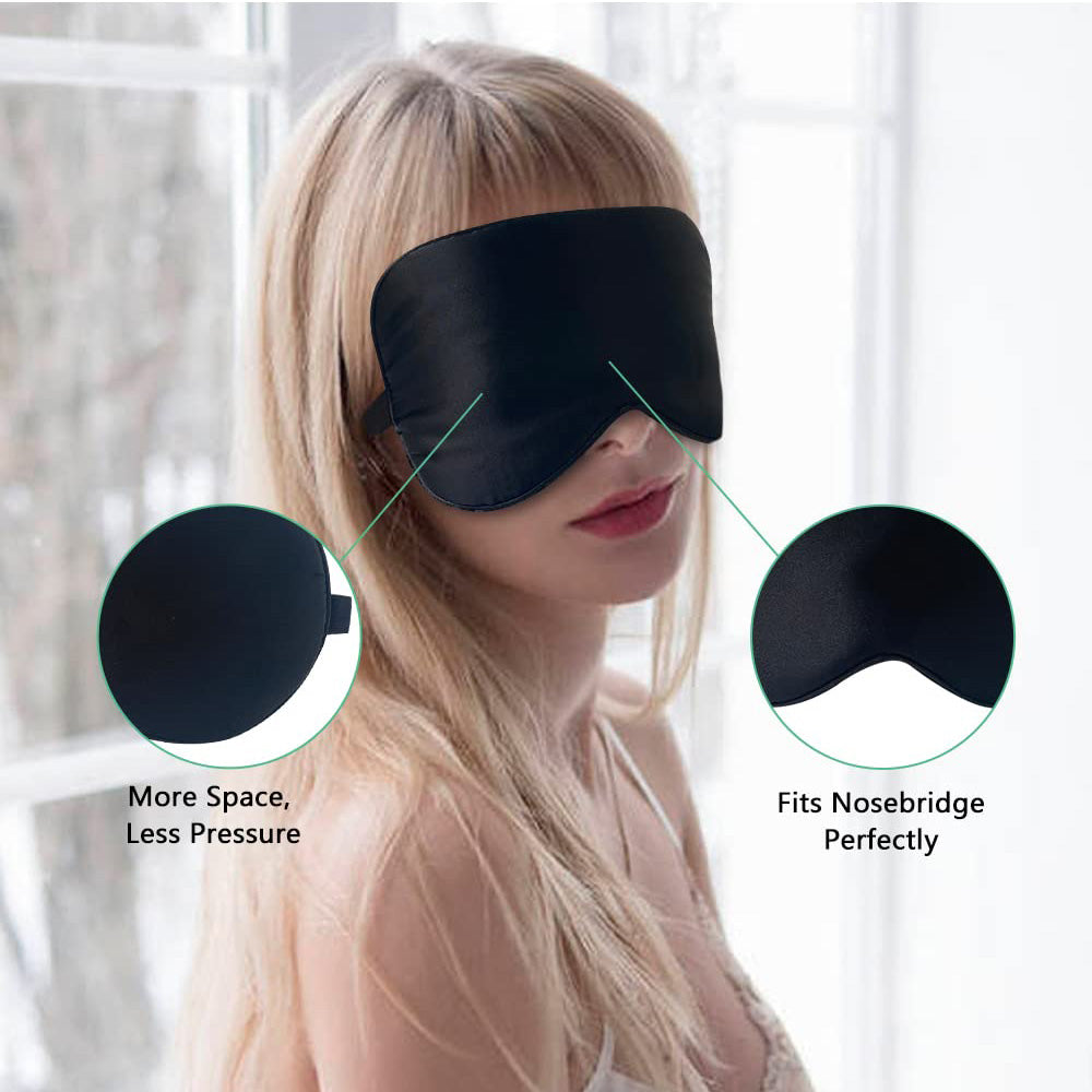 100% Pure Silk Sleep Mask
