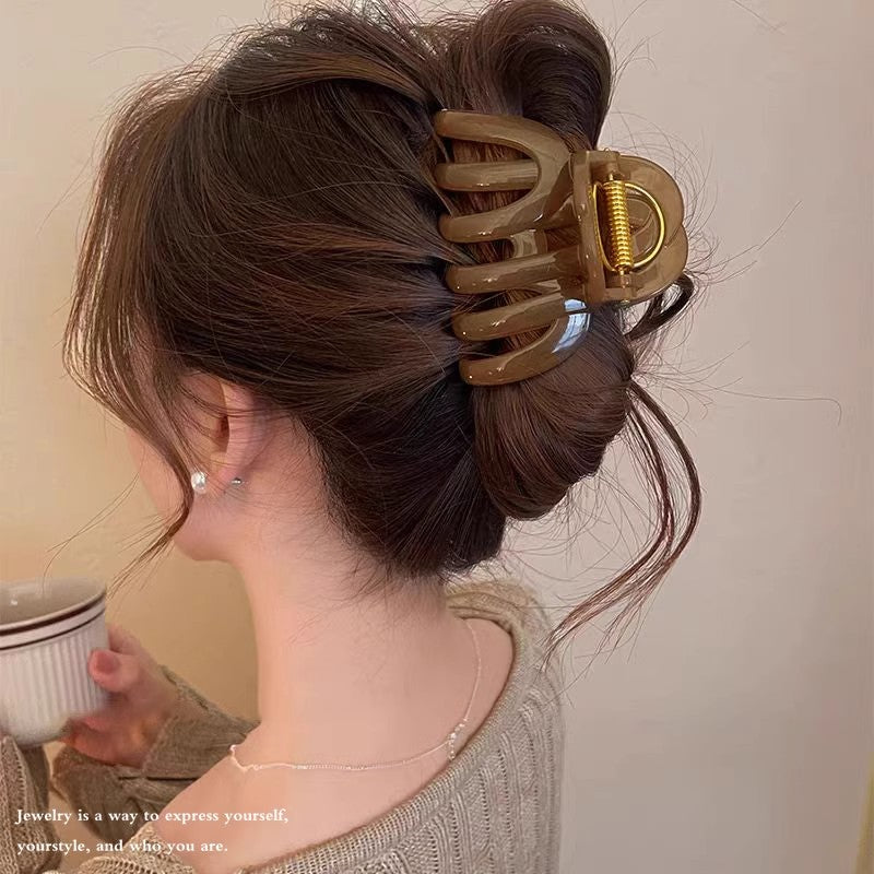 Pumpkin Hair Claw