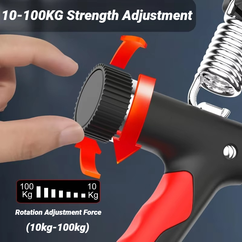Hand Grip Strength Trainer (10–100KG)