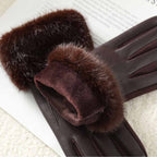 Women’s PU Leather Gloves