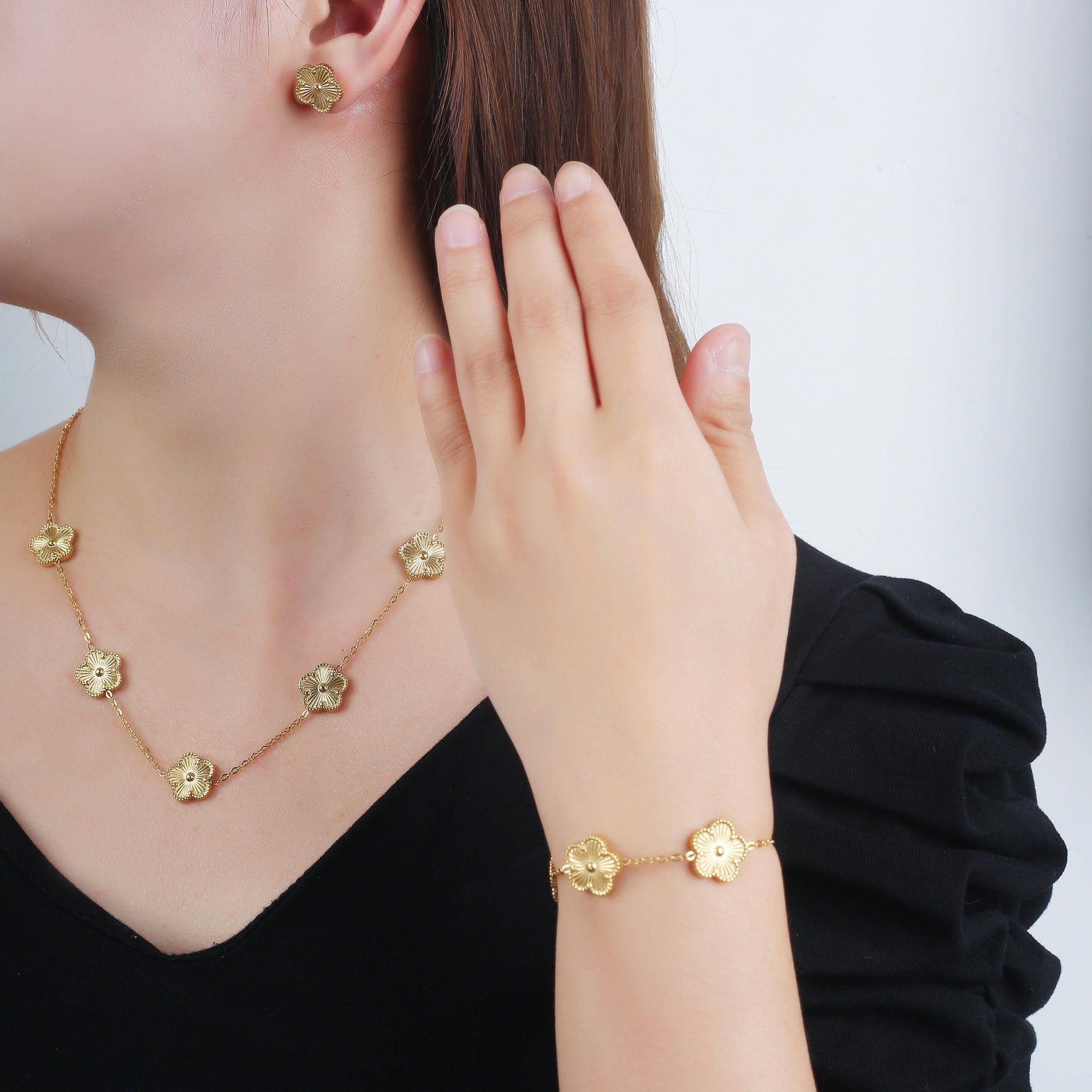 Stainless Steel Clover